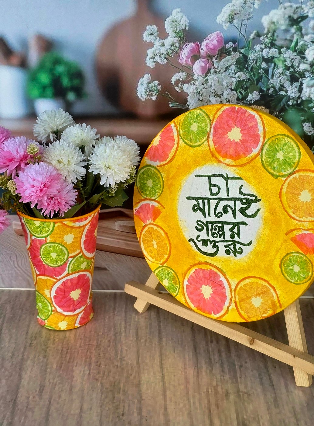 Tea Story Hand-Painted Set