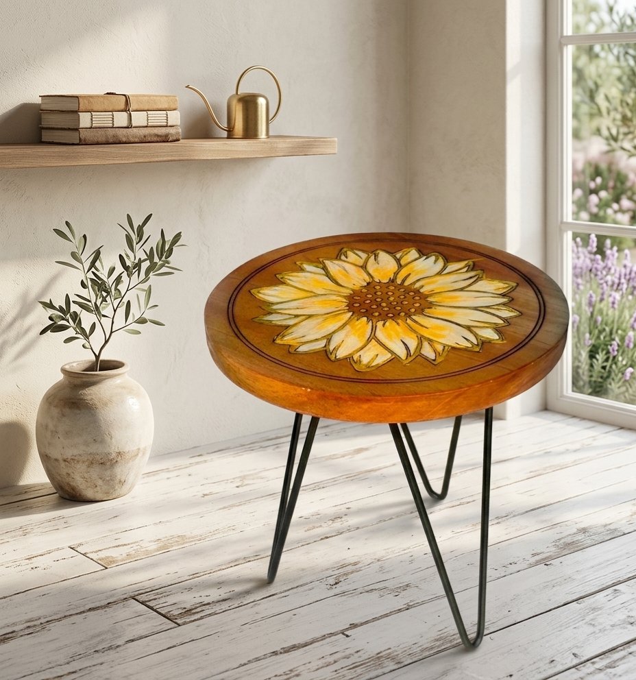 Sunflower Hand-painted Plant Tool