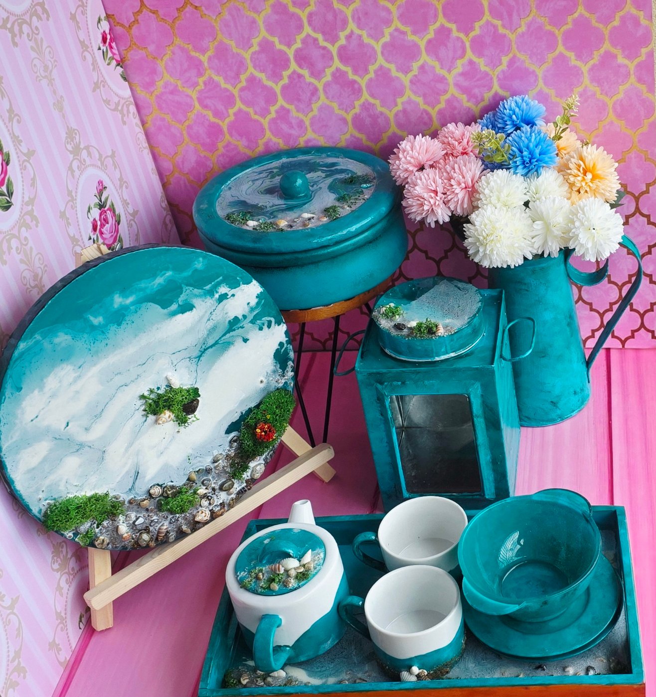 Ocean Theme Art Decor Set