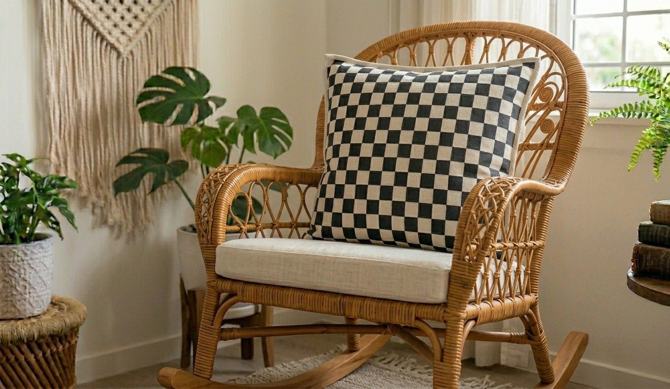 Handpainted Cekard Cushion Cover
