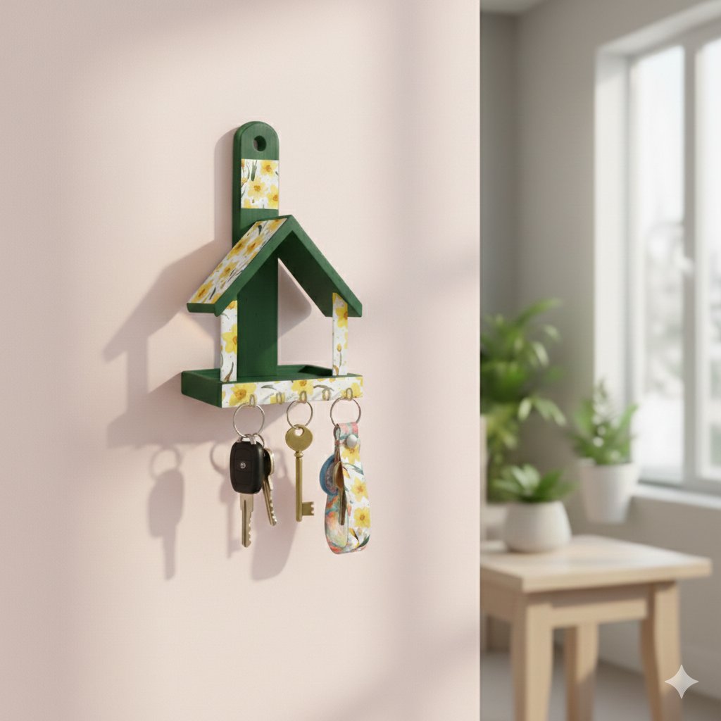 Decorative House Key Holder