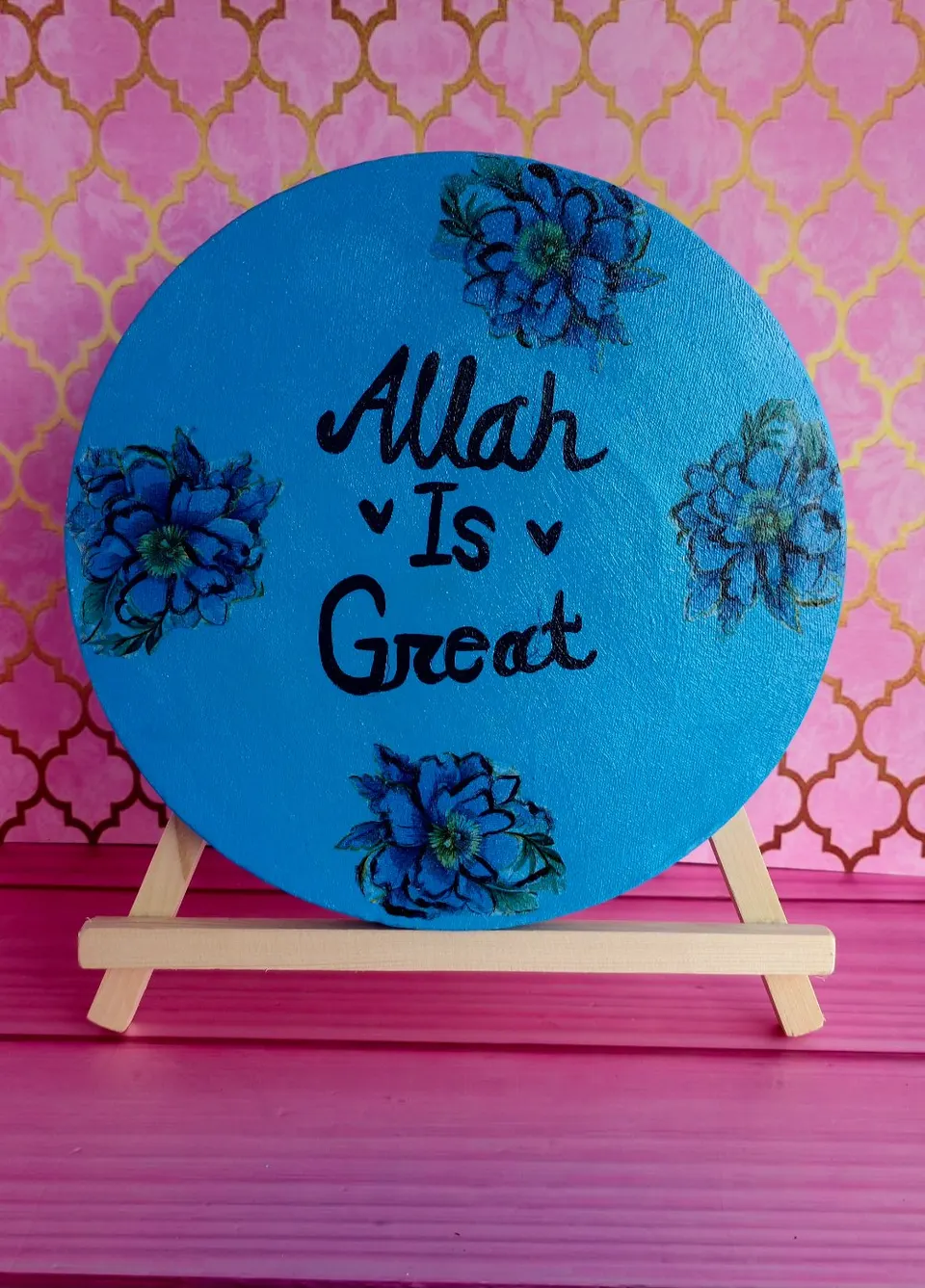 Allah Is Great Canvas Art