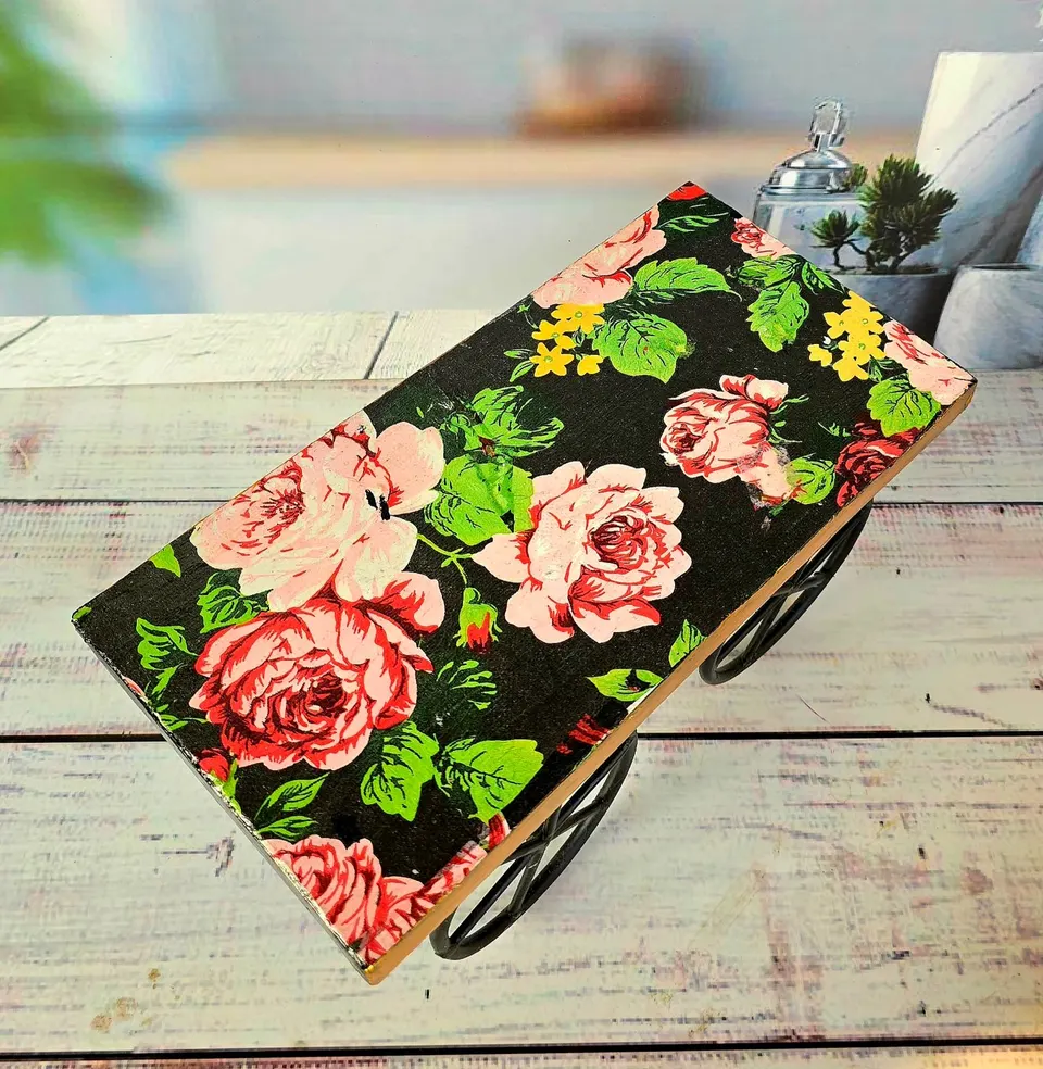 Floral Design Trolley Tray