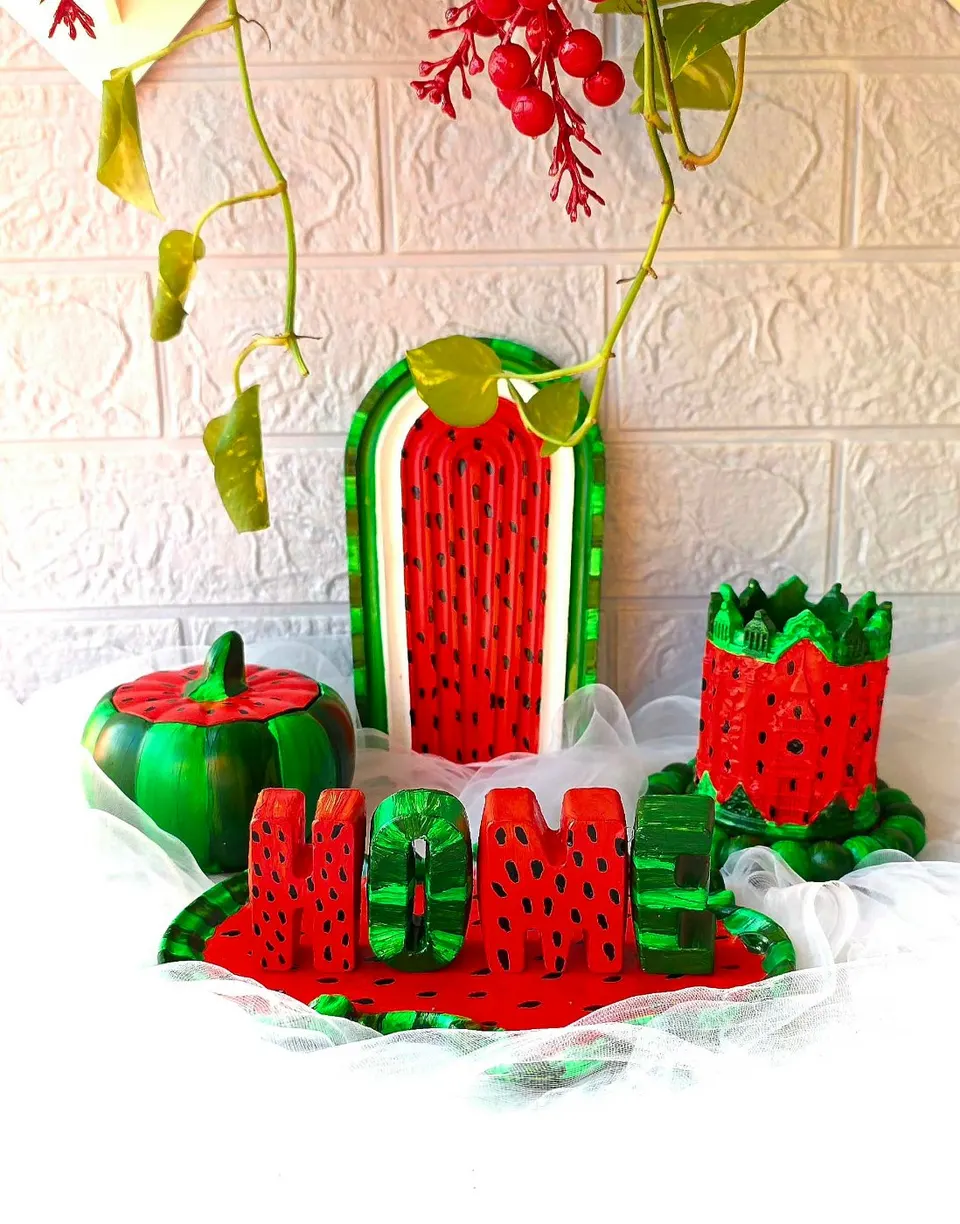 Watermelon Home Decor Set