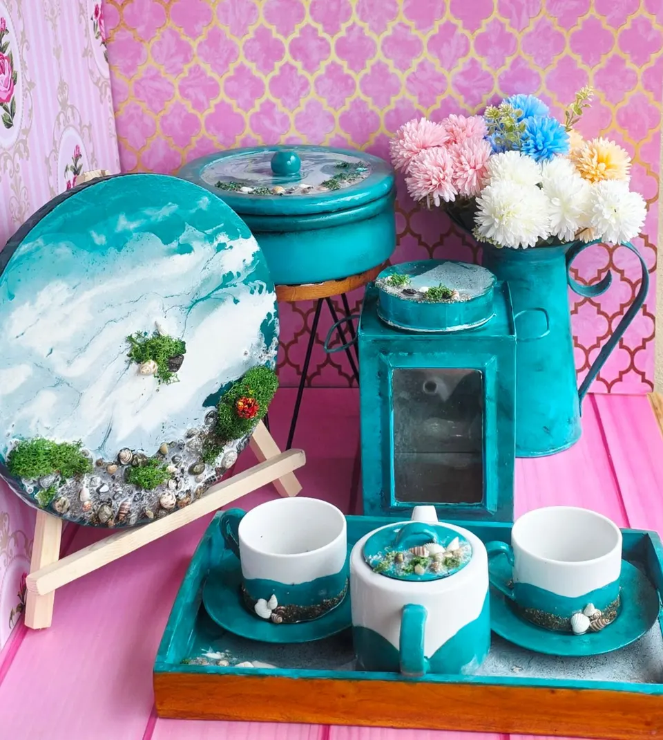 Artisan Ocean Tea Set