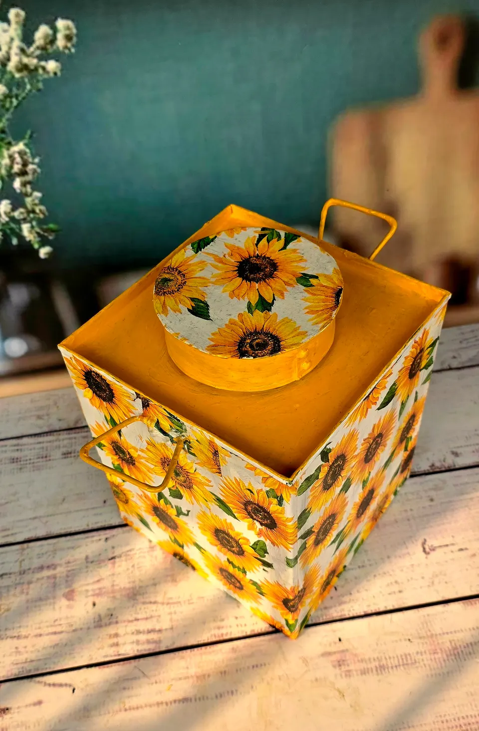 Sunflower Print Murirtin(600 gm)