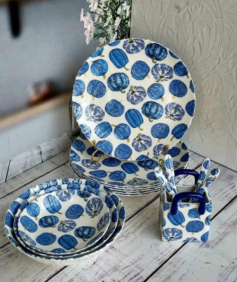Decopain Pumpkin Dinner Set