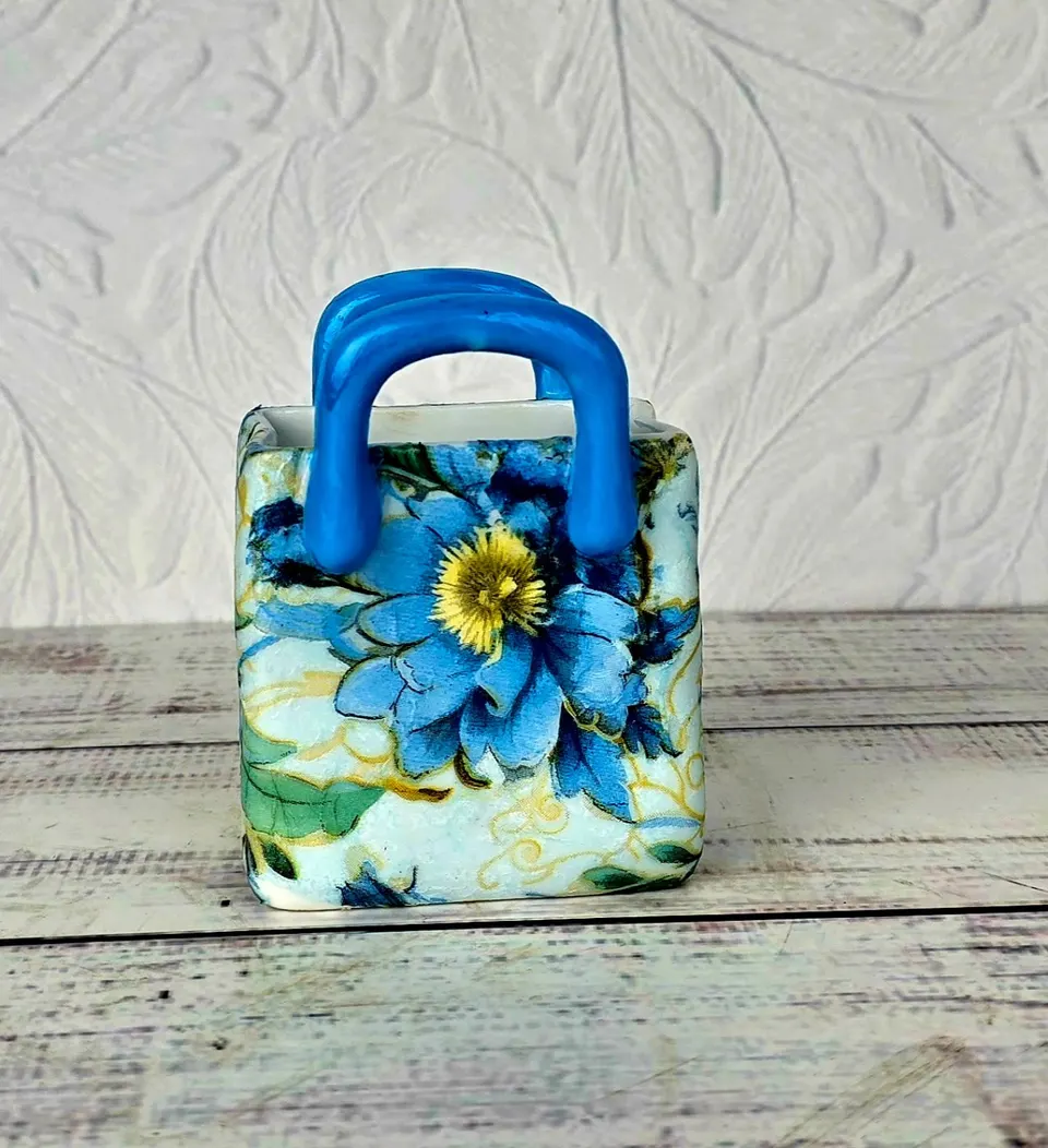 Floral Design Spoon Bag
